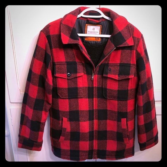 Legendary Whitetails Other - Legendary Whitetails Red Plaid Jacket Legendary Whitetails Other - Legendary Whitetails Red Plaid Jacket